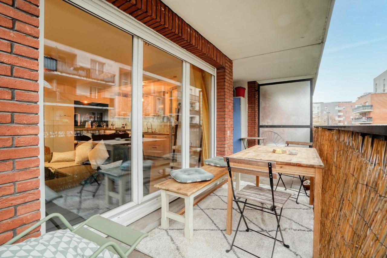 Magnifique Appart Stade De France Gare Terasse Paris 6 Pers Appartement Saint-Denis  Buitenkant foto