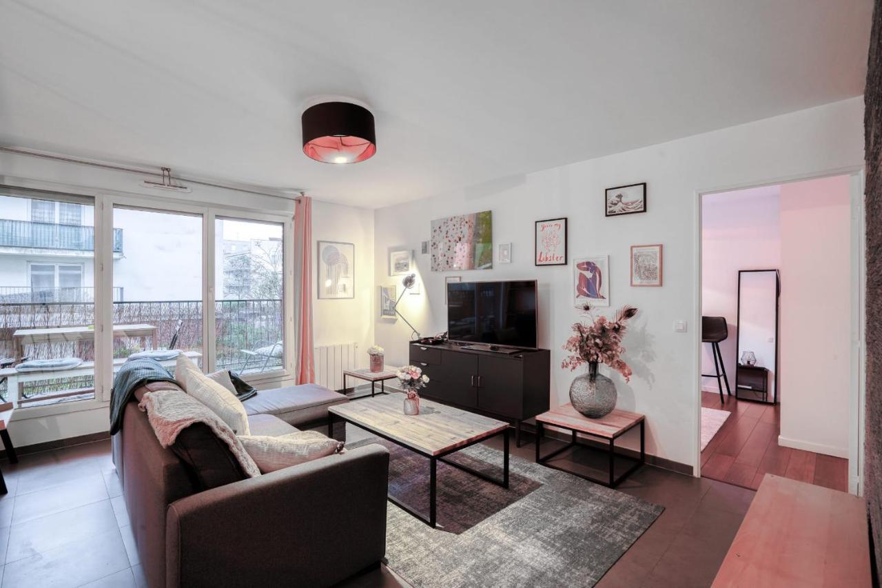 Magnifique Appart Stade De France Gare Terasse Paris 6 Pers Appartement Saint-Denis  Buitenkant foto